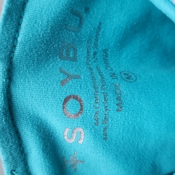 Soybu Medium Turquoise Activewear Athleisure Dress with Padded Shelf Bra - Picture 5 of 11